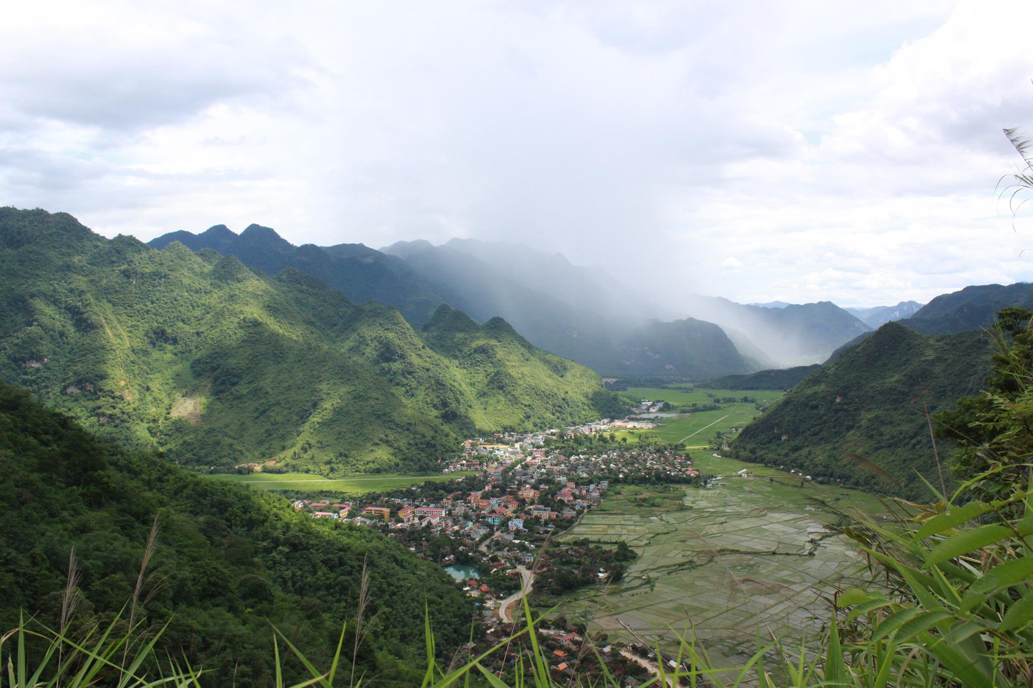 The northern highlands of Vietnam