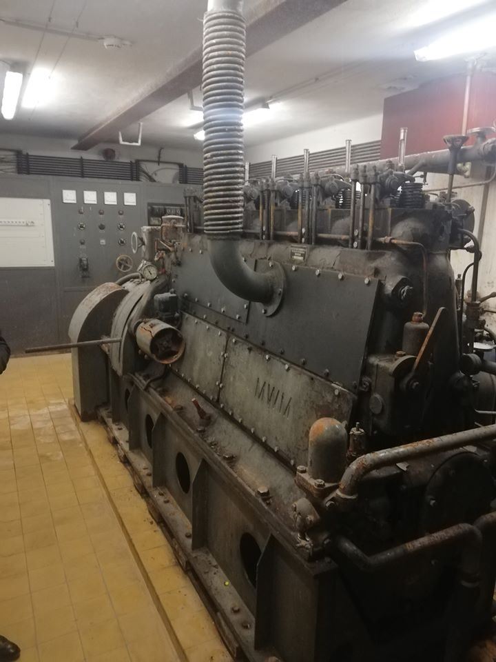 Generator unter Schloss Klessheim