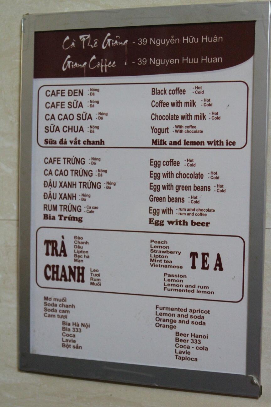 Coffee Hanoi