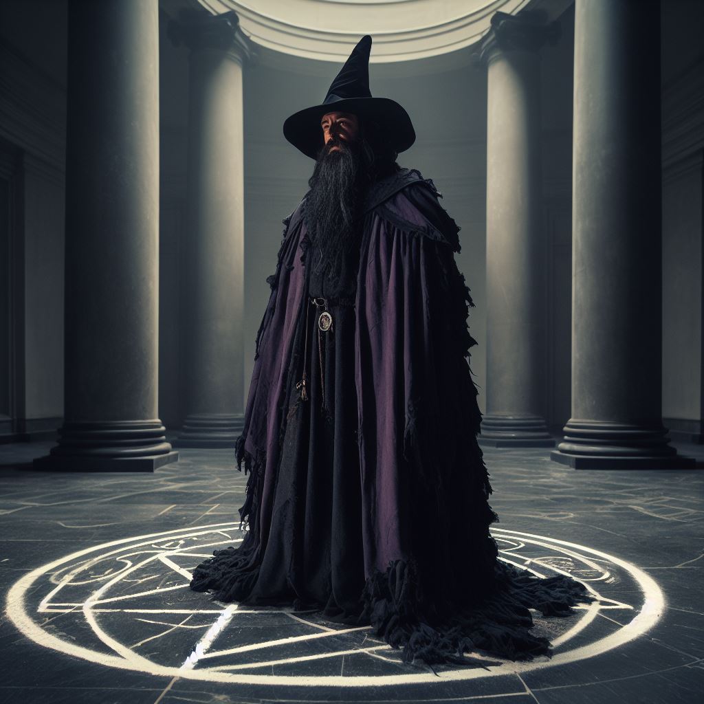 Schwarzmagier - Evil Wizard - Lumbricus Terrestris